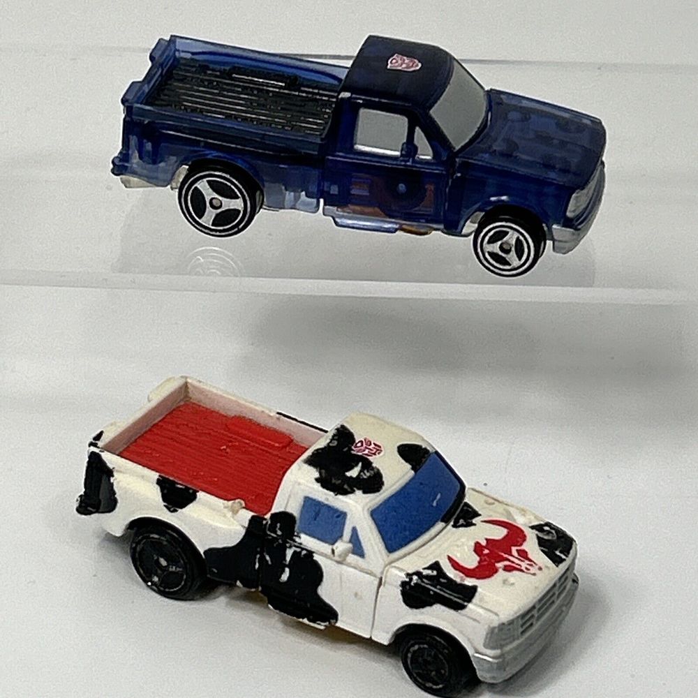 Transformers Spychanger Robots Disguise Lot RID Ox Ironhide Takara Pick Up Truck